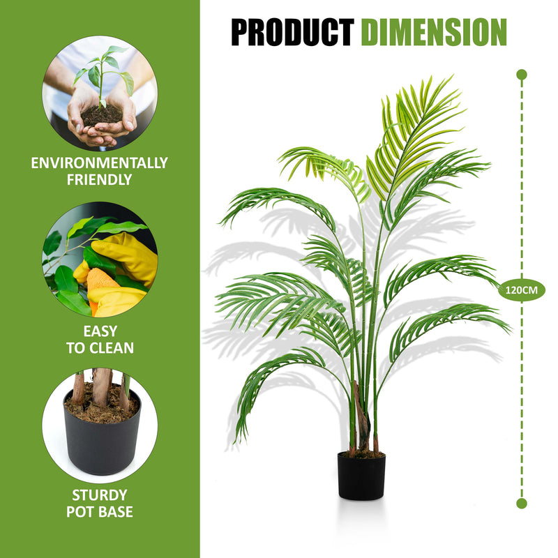 120cm(4ft) Artificial Palm Tree Indoor