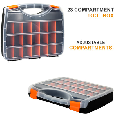 23 Compartment Storage Box Screw Tool Storage
