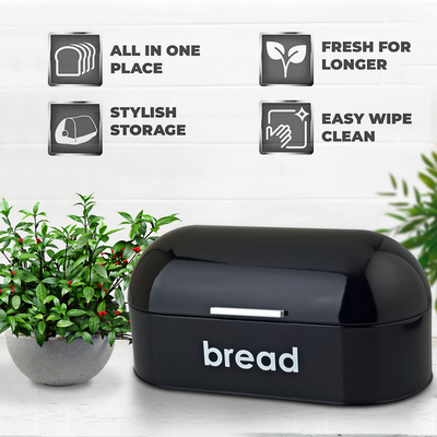 American Style Roll Top Bread Bin