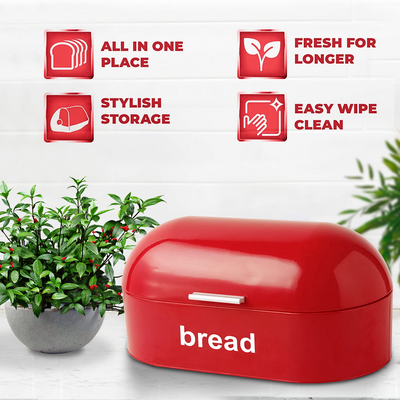 American Style Roll Top Bread Bin