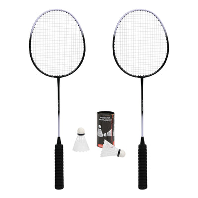 Beginners Badminton 2 Racket & Shuttlecocks