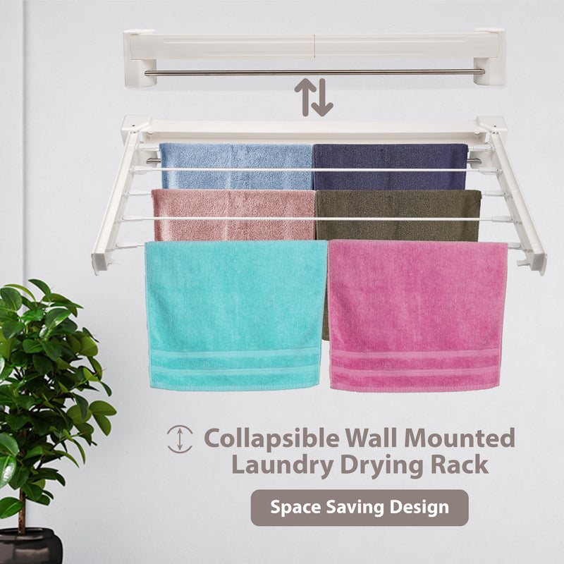 70cm Extendable Wall Mounted Airer