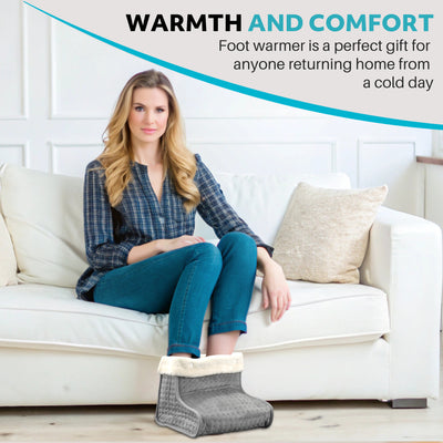 Electric Foot Warmer Heated Feet Slipper