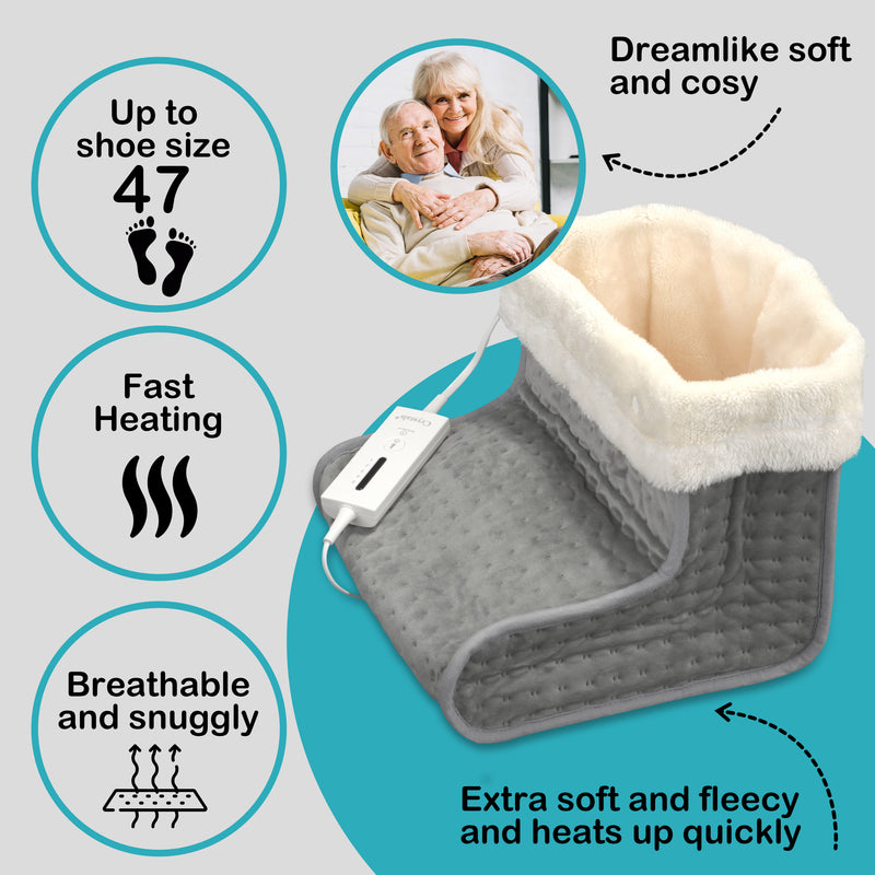 Electric Foot Warmer Heated Feet Slipper