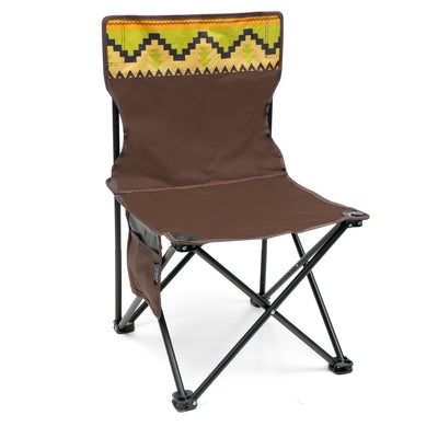 3Pc Foldable Camping Table & Chair Set