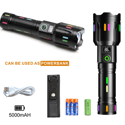 LED Torch Super Bright Flashlight 2000 Lumens