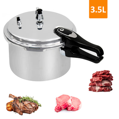 3.5 Litre Home Dual Handle Pressure Cooker Dennyshop UK