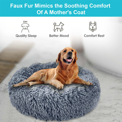 Soft Round Dog Bed