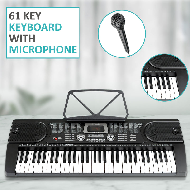 61 Keys Electronic Digital Music Piano Keyboard