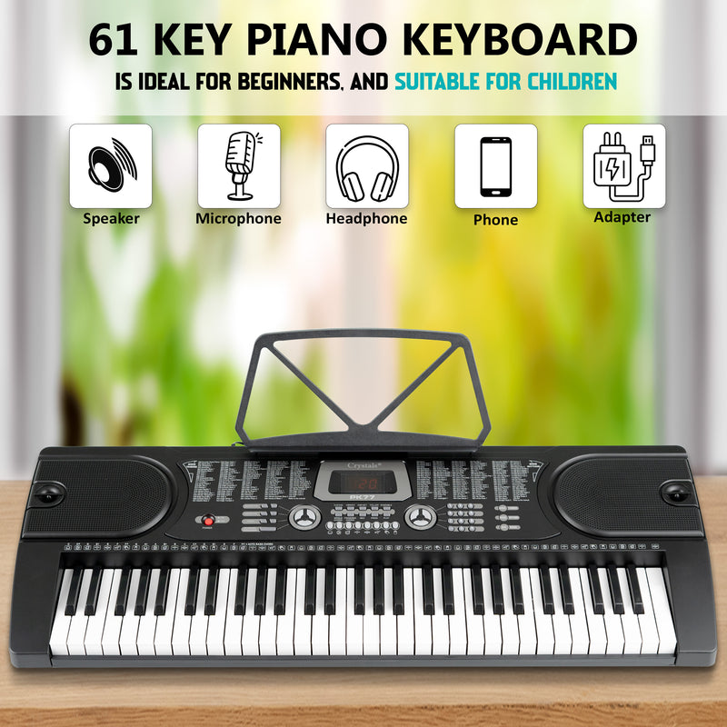 61 Keys Electronic Digital Music Piano Keyboard