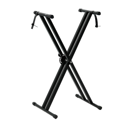 Double Tubes  X Frame Keyboard Stand