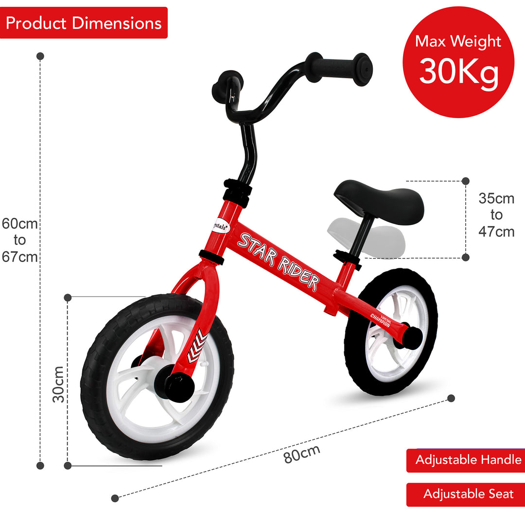 Ride star balance bike online