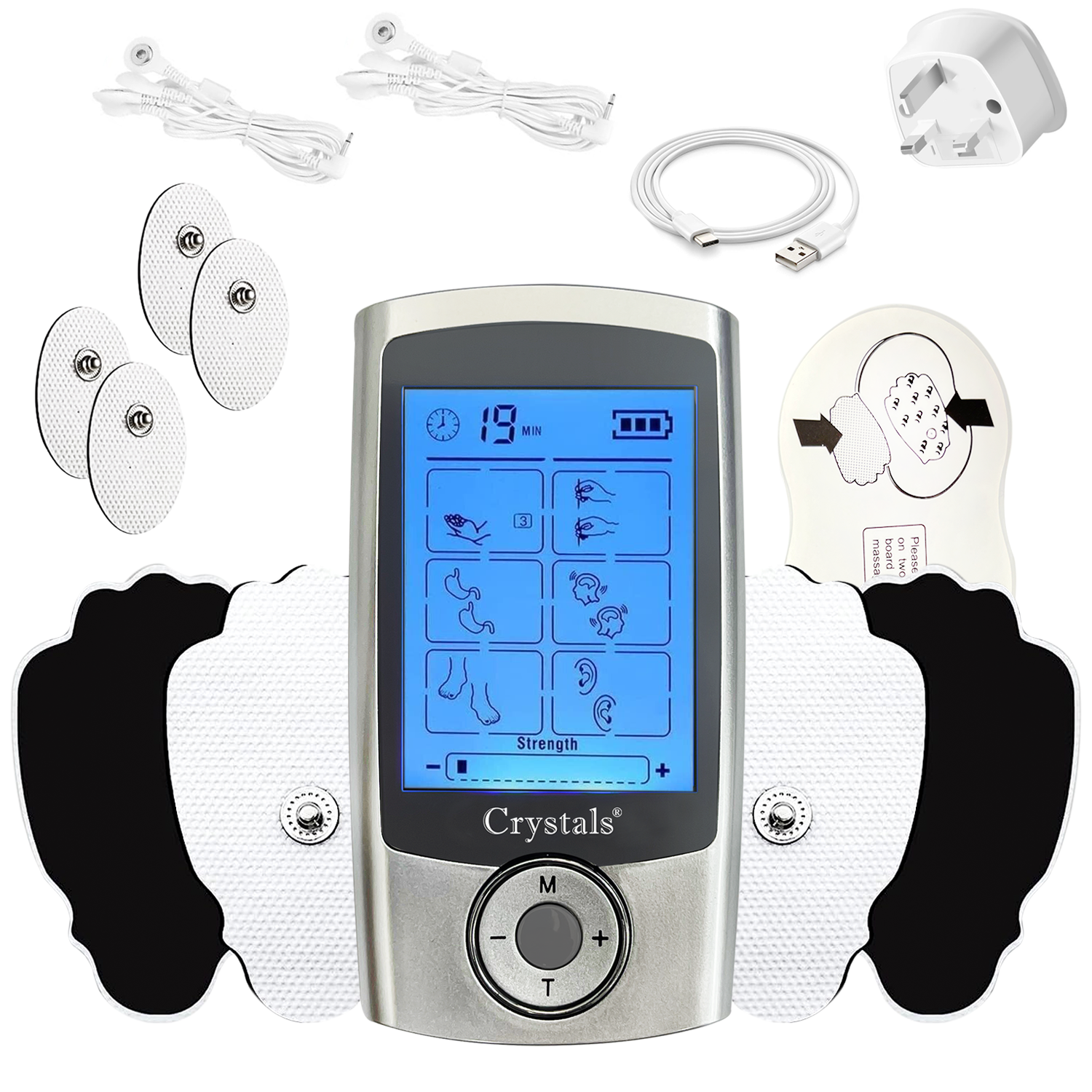 Dual Mode Tens Machine - 16 Modes | Dennyshop UK