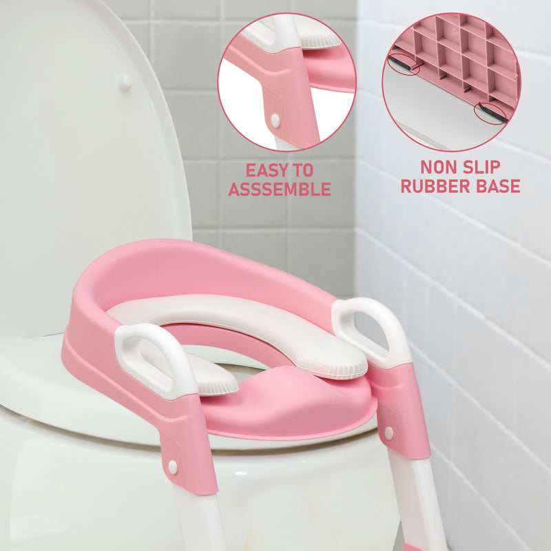 Children Toilet Training Seat Step Ladder