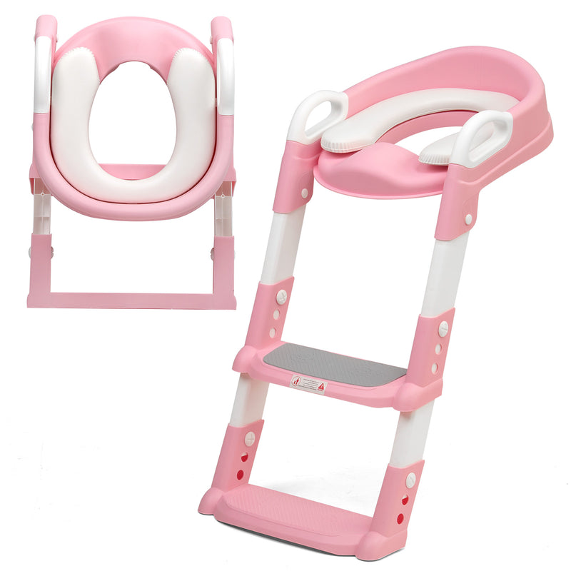 Children Toilet Training Seat Step Ladder