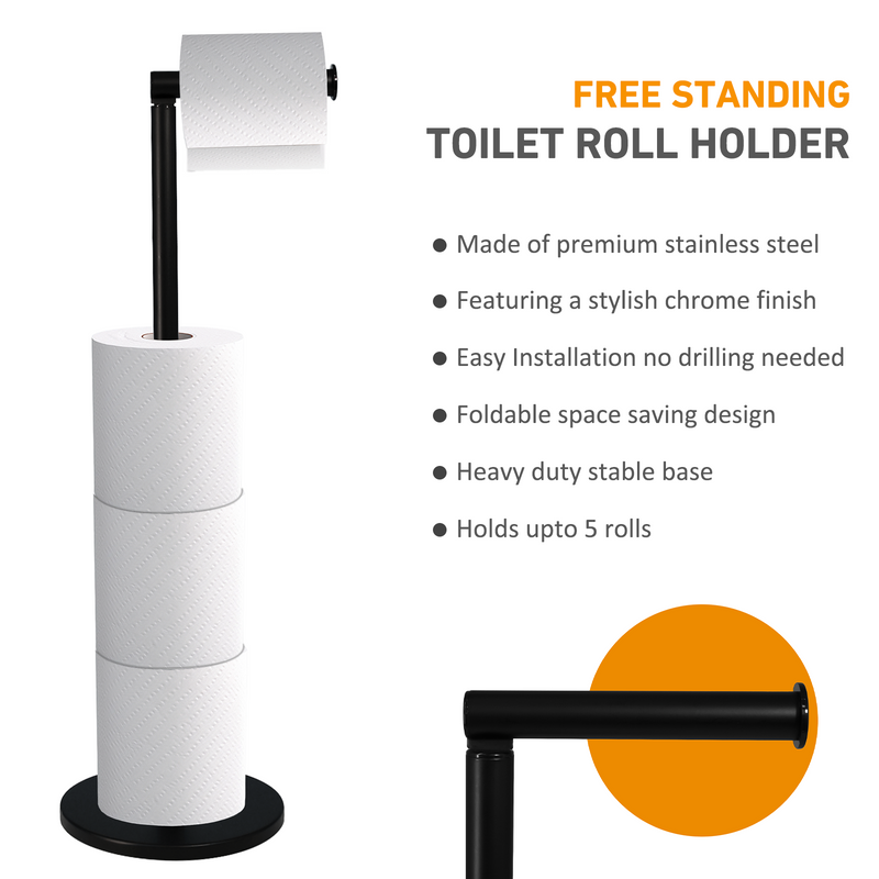 Stainless Steel Toilet Paper Stand