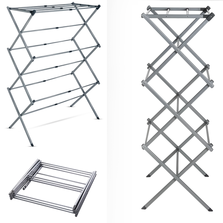 Telescopic clothes airer sale